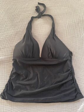 Collections by Catalina Black Swim Tankini Top